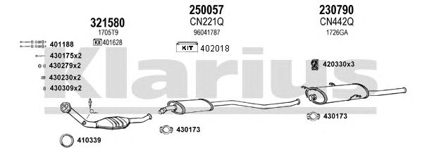 Exhaust System 180936E