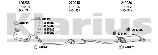 Exhaust System 180196E