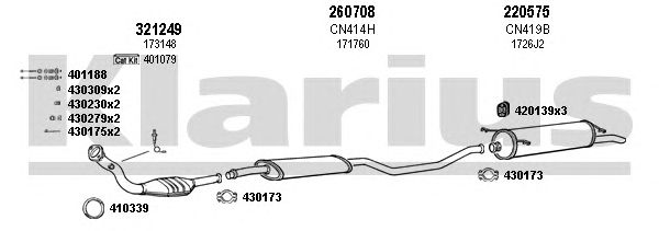 Exhaust System 180464E