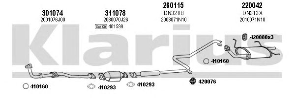 Exhaust System 270230E