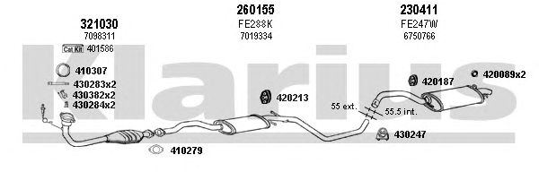 Exhaust System 361016E
