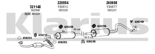 Exhaust System 361284E