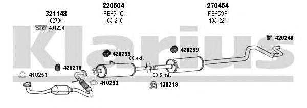 Exhaust System 361291E
