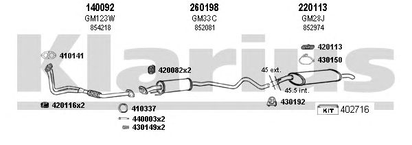 Exhaust System 390516E