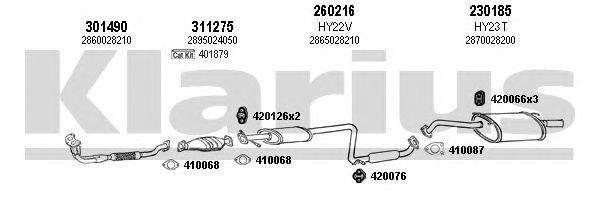 Exhaust System 450009E