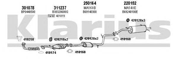 Exhaust System 570089E
