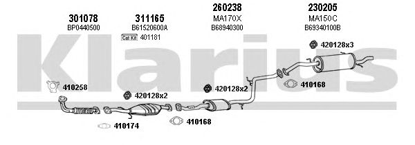 Exhaust System 570091E
