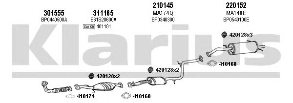 Exhaust System 570094E