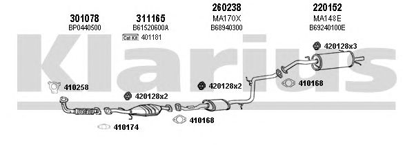 Exhaust System 570136E