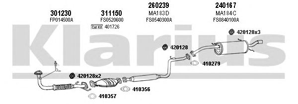 Exhaust System 570137E