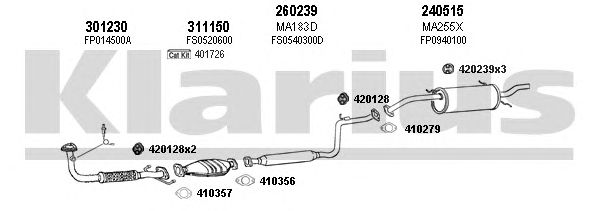 Exhaust System 570164E