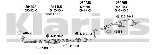 Exhaust System 570200E