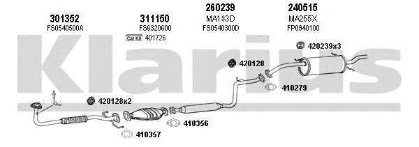 Exhaust System 570210E