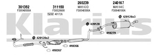 Exhaust System 570211E