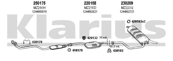 Exhaust System 600124E