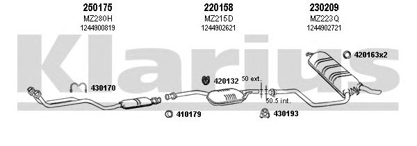 Exhaust System 600138E