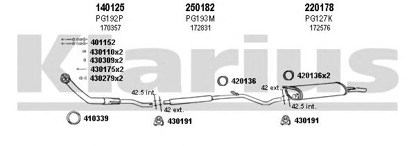 Exhaust System 630101E