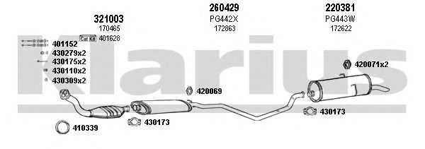 Exhaust System 630237E