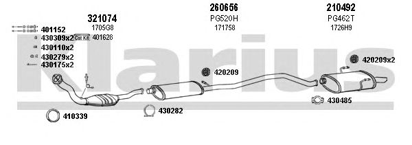 Exhaust System 630356E