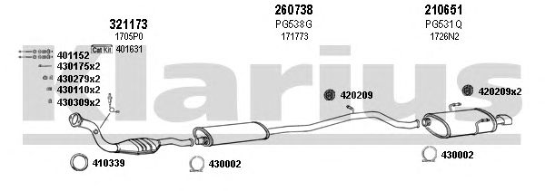 Exhaust System 630506E