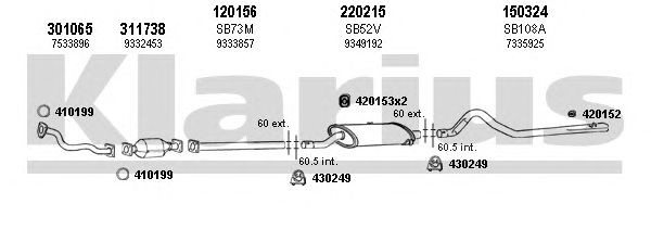 Exhaust System 750036E