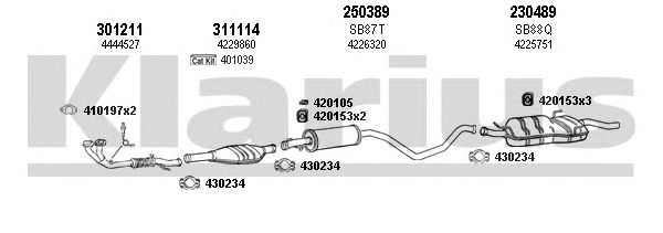 Exhaust System 750090E