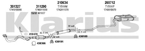 Exhaust System 900334E