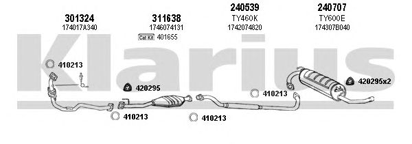 Exhaust System 900393E