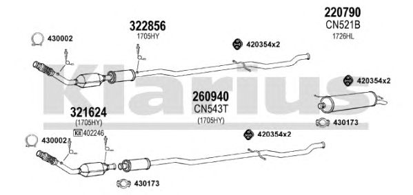 Exhaust System 180602E