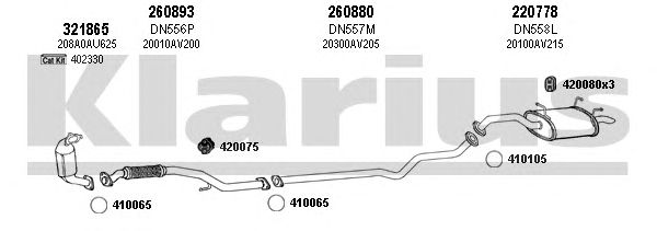 Exhaust System 270444E