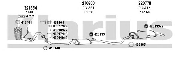 Exhaust System 630765E