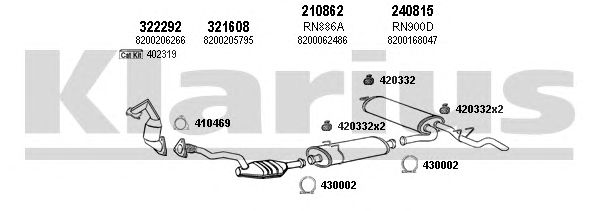Exhaust System 720869E