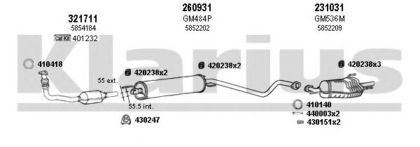 Exhaust System 391408E