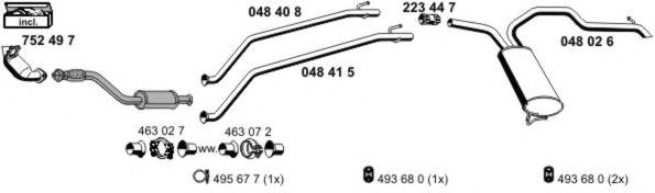 Exhaust System 170056