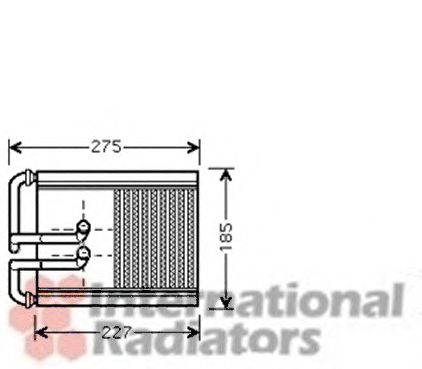 Heat Exchanger, interior heating 82006168