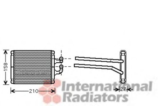 Heat Exchanger, interior heating 83006067