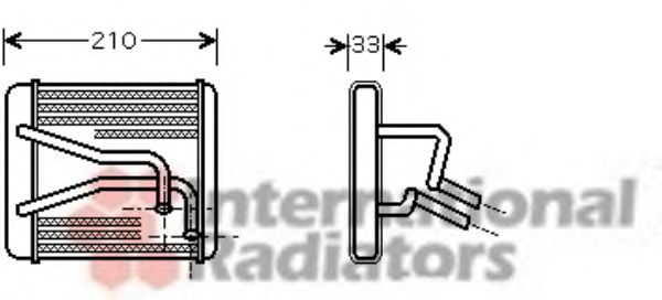Heat Exchanger, interior heating 83006049