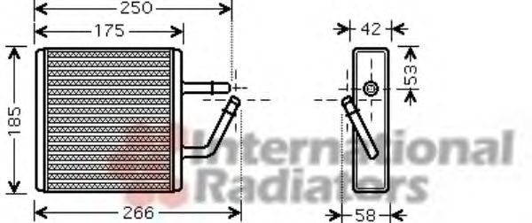 Heat Exchanger, interior heating 27006194