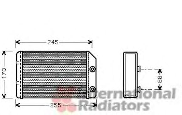 Heat Exchanger, interior heating 37006315
