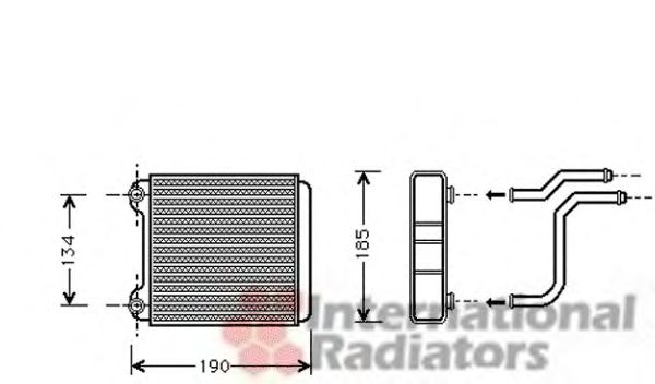 Heat Exchanger, interior heating 03006183