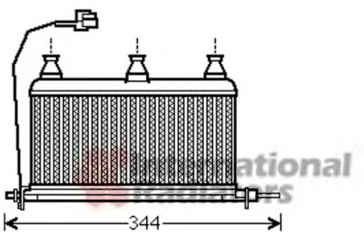 Heat Exchanger, interior heating 06006352
