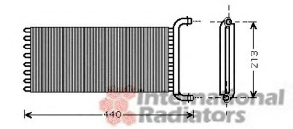 Heat Exchanger, interior heating 30006441