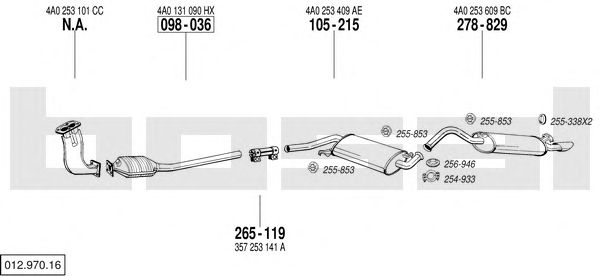 Exhaust System 012.970.16