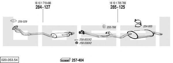 Exhaust System 020.053.54