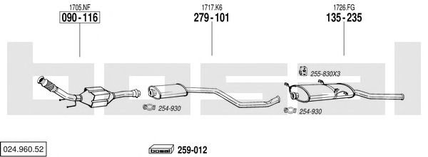 Exhaust System 024.960.52