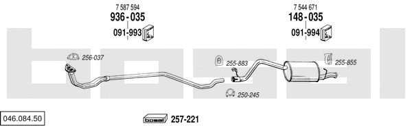 Exhaust System 046.084.50