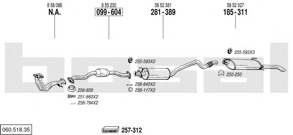 Exhaust System 060.518.35
