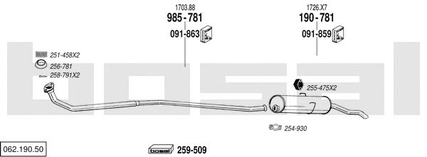 Exhaust System 062.190.50