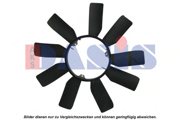 Fan Wheel, engine cooling 128061N