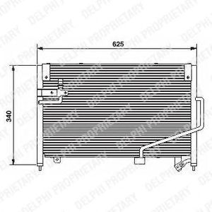 Condenser, air conditioning TSP0225493